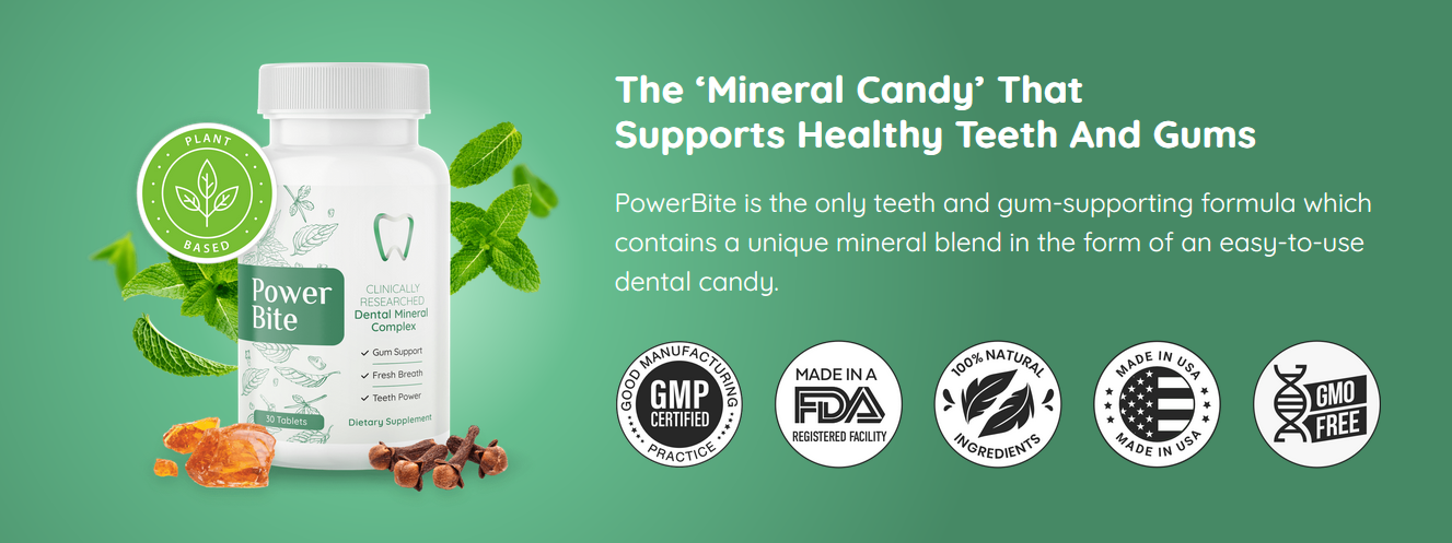 Powerbite Candy Helps with Tooth Decay USA 2023